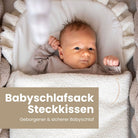 Babyschlafsack Dreamy Teddy Boucle - kuscheliger Ganzjahreschlafsack - Babyschlafsack