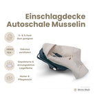 Einschlagdecke Musselin – Perfekt für jede Autoschale - Einschlagdecke Autoschale.