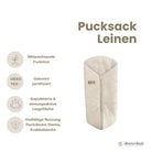 Pucksack Leinen mitwachsend - Atmungsaktiver Babyschlafsack - Pucksack
