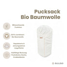 Pucksack Bio-Baumwolle mitwachsend - Ganzjahres Schlafsack für Babys Pucksack