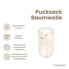 Pucksack Baumwolle kariert mitwachsend - Ganzjahresschlafsack & Einschlafhilfe - Pucksack