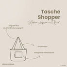 Shopper Mom Bag Cord - Perfekt für den Alltag Kinderwagen Cross Shoulder - Wickeltasche