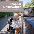Shopper Mom Bag Cord - Perfekt für den Alltag Kinderwagen Cross Shoulder - Wickeltasche