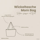 Wickeltasche Cord für den Kinderwagen - Mom bag - Wickeltasche