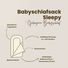 Babyschlafsack Sleepy Musselin – Atmungsaktiver Ganzjahresschlafsack - Babyschlafsack