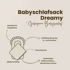 Babyschlafsack Dreamy Teddy Boucle - kuscheliger Ganzjahreschlafsack - Babyschlafsack