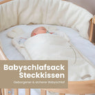 Babyschlafsack Teddyohren Teddy Boucle - kuscheliger Ganzjahresschlafsack - Babyschlafsack