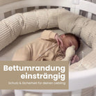 Bettschlange einsträngig Cord - Schutz Komfort & Vielseitigkeit für dein Baby - Baby & Kleinkind