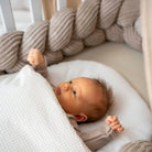 Bettschlange geflochten Cord – Kuschelige & robuste Bettumrandung - Baby & Kleinkind