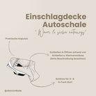 Einschlagdecke Musselin – Perfekt für jede Autoschale - Einschlagdecke Autoschale