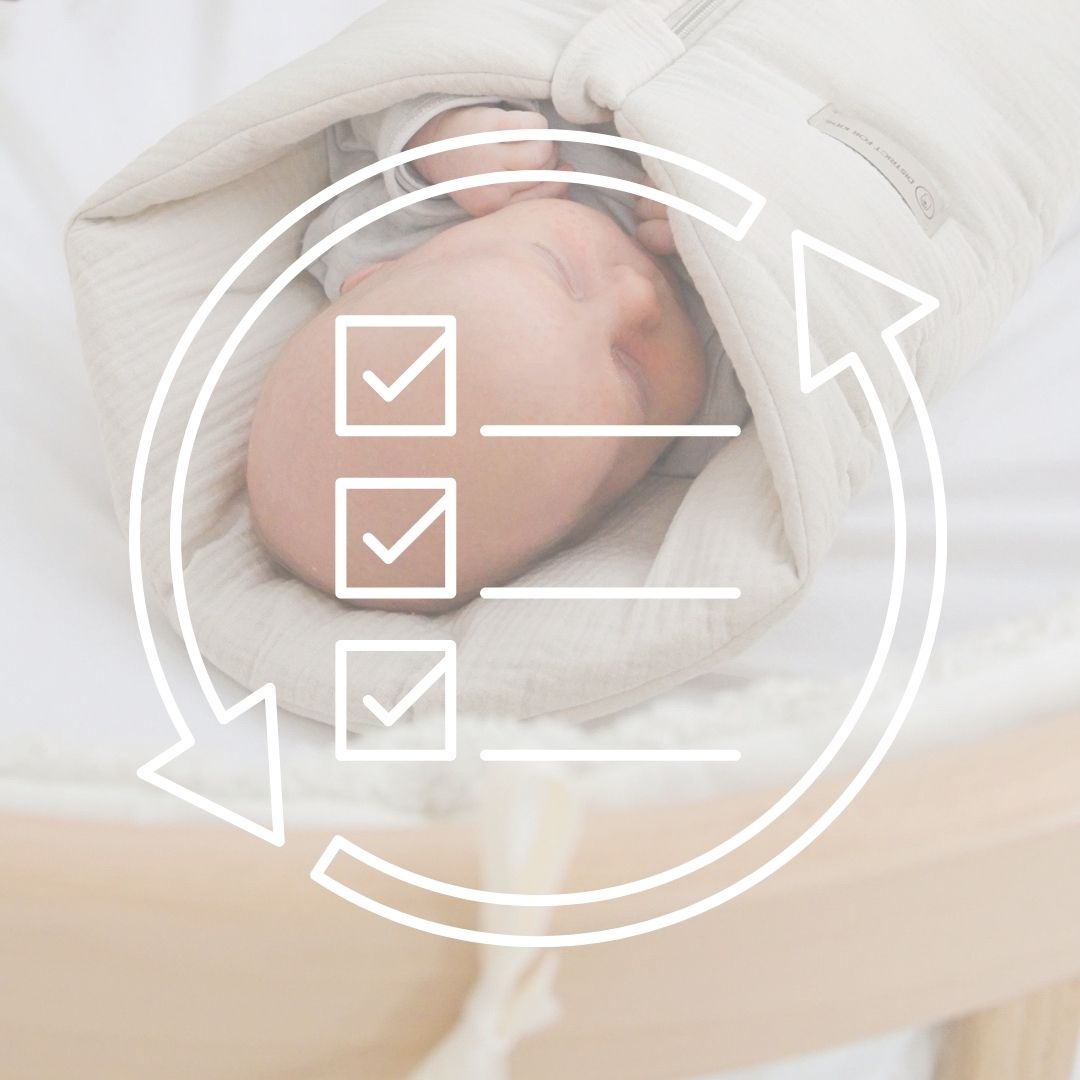 Die besten Schlaf-Tipps für Neugeborene – Routinen Raumtemperatur & Schlafumgebung