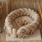 Babynestchen 2-in-1 – Kuscheliger Baby-Kokon & Bettumrandung - Babynestchen