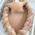 Babynestchen 2-in-1 – Kuscheliger Baby-Kokon & Bettumrandung - Babynestchen