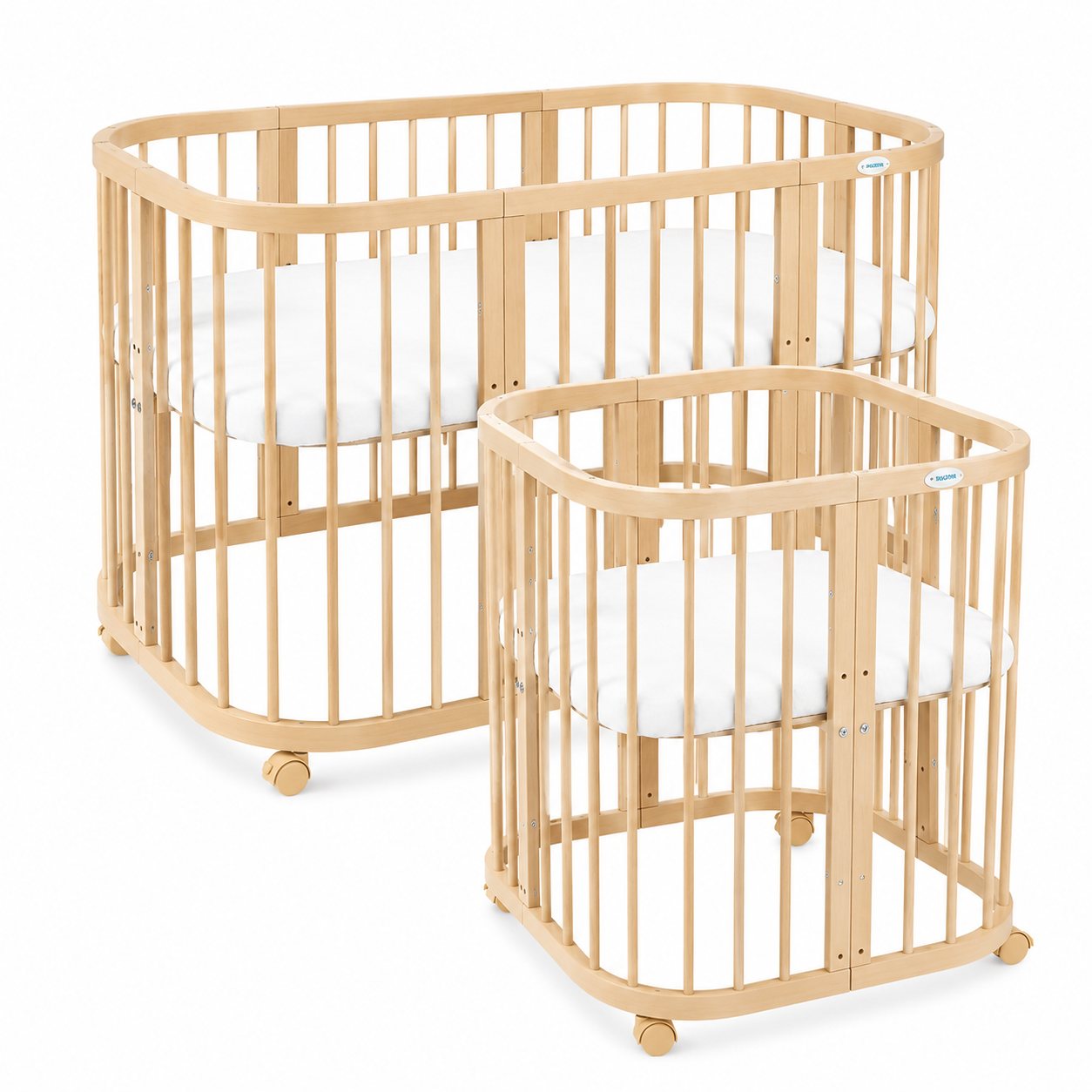 babybett 7 in 1 natur