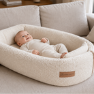 babynest krabbeldecke 2 in 1 bocule creme baby