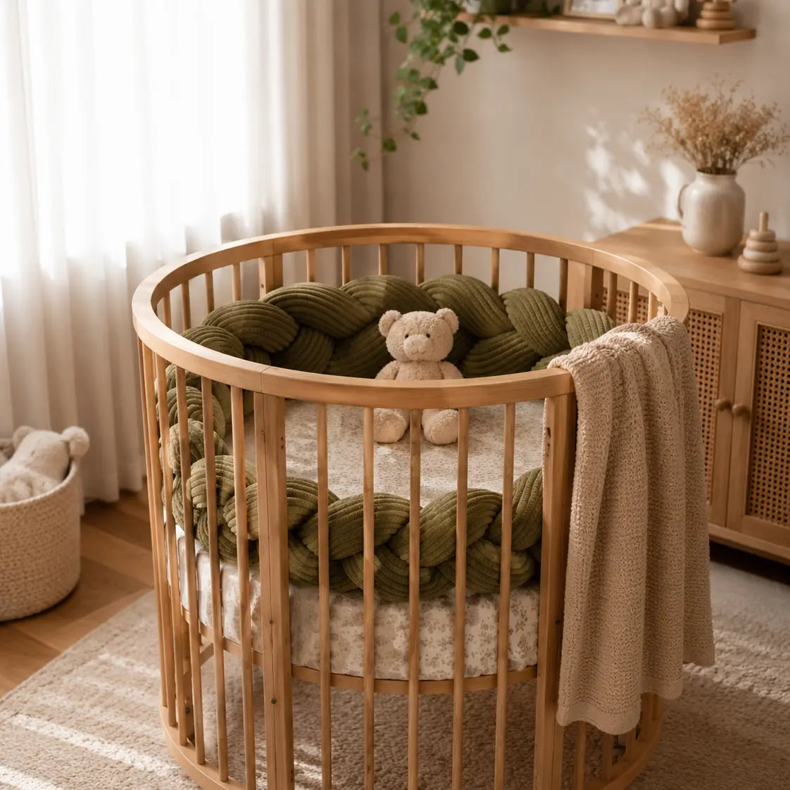 bettschlange cord district for kids khaki.