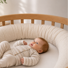 Bettschlange einsträngig Teddystoff Bouclé – Schutz & Vielseitig District for Kids