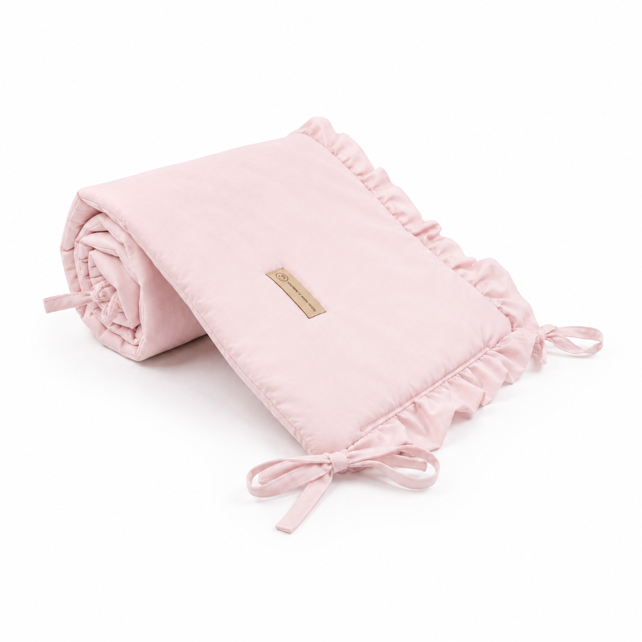 bettumrandung rüschen rosa district4kids