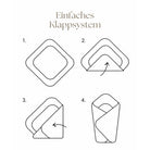Babyhörnchen aus 100% Bio Baumwolle – Nachhaltige & kuschelige Einschlagdecke District for Kids