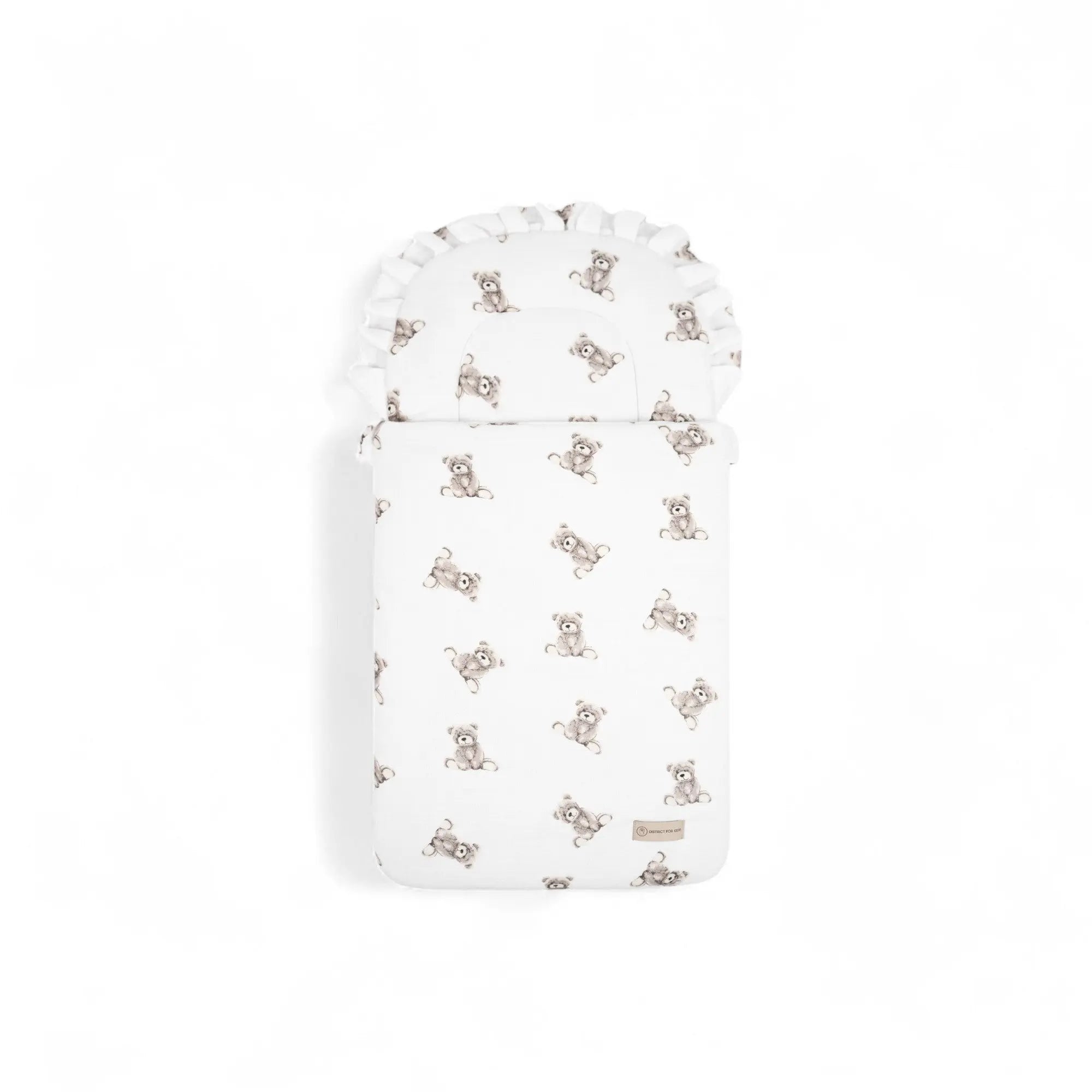 Babyschlafsack für Puppen & Kuscheltiere - Musselin Muster District for Kids
