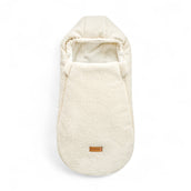 Winterfußsack Teddystoff Bouclé – für Kinderwagen & Autoschale