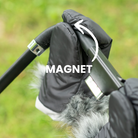 Handschuhe mit Fell für Kinderwagen – Handwärmer - Handschuhe