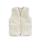 Merinoweste für Kinder – Weich warm & hypoallergen Creme / 1-3 Jahre Weste