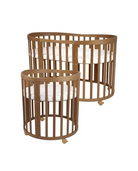 Babybett 7-in-1 – Ein Bett für viele Jahre - mitwachsend | Ovale Form - Babybett