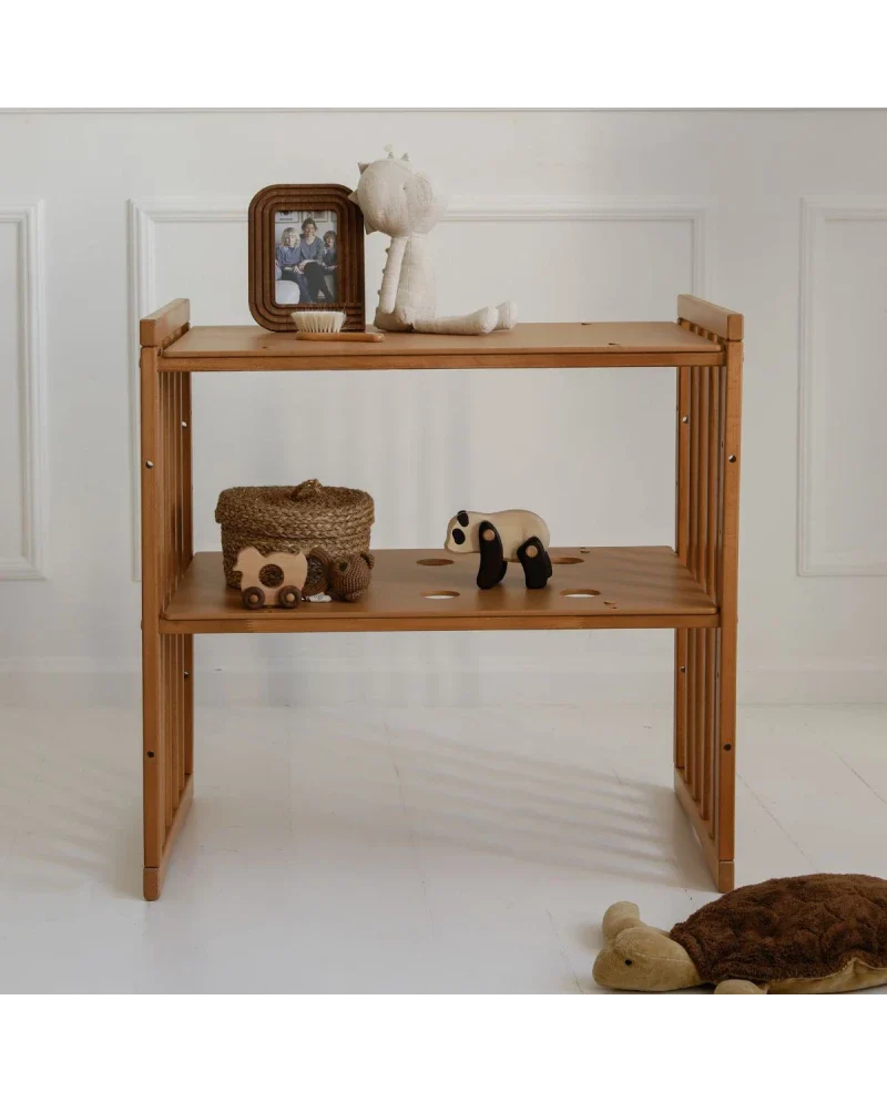 Babybett 7-in-1 – Ein Bett für viele Jahre - mitwachsend | Ovale Form - Babybett