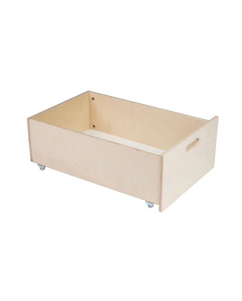 Kinderbett-Schublade – clevere Aufbewahrung für mehr Ordnung - Natur - Babybett