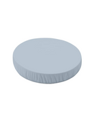 Spannbettlaken rund klein 7-in-1 Babybetten – GOTS-zertifizierter Bio-Baumwolle - Blau - Bettlaken