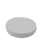 Spannbettlaken rund klein 7-in-1 Babybetten – GOTS-zertifizierter Bio-Baumwolle - Grau - Bettlaken