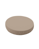 Spannbettlaken rund klein 7-in-1 Babybetten – GOTS-zertifizierter Bio-Baumwolle - Braun - Bettlaken