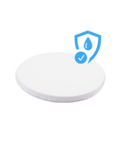 Spannbettlaken wasserdicht für kleine ovale 7-in-1 Babybetten – Schutz & Komfort in einem - Weiß - Bettlaken