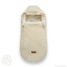 Fußsack Teddystoff Boucle für Kinderwagen Autoschale-Winterfußsack-District for Kids-Creme-District for Kids