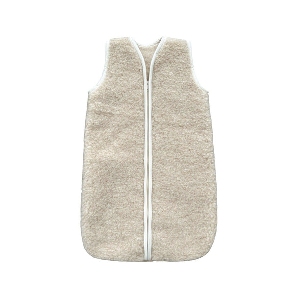 Babyschlafsack Merinowolle Wollwalk | 3.5 TOG-Babyschlafsack-District for Kids-70 cm-3.5 TOG-Beige-District for Kids